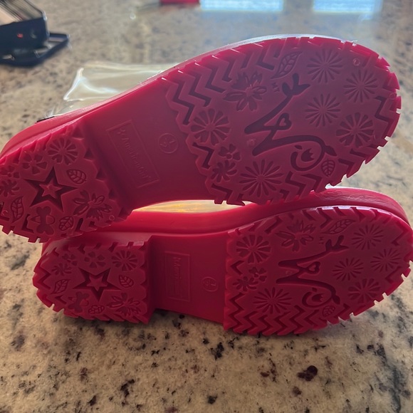 American girl Wellie wishers new rain boots size 1/2 - Picture 2 of 2